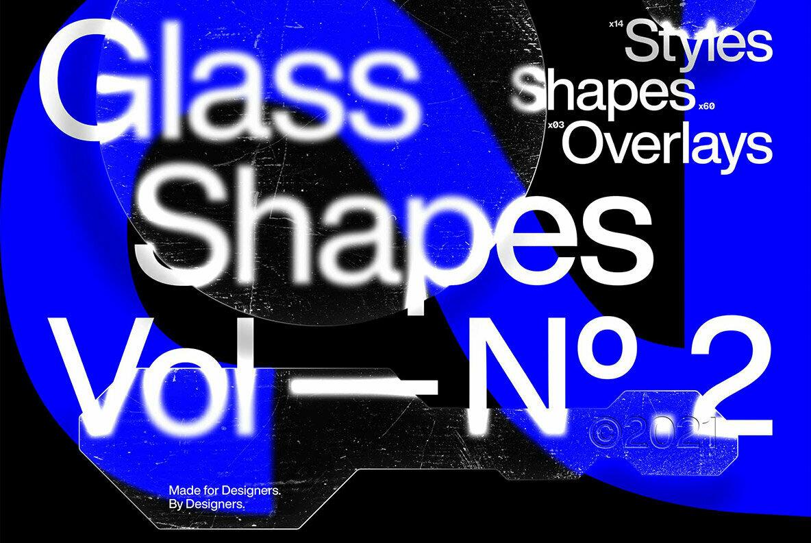 Glass Shapes Vol.2 独一无二玻璃形状质感风格智能对象4000 x 5000 (Pixels) – DUNEFILM