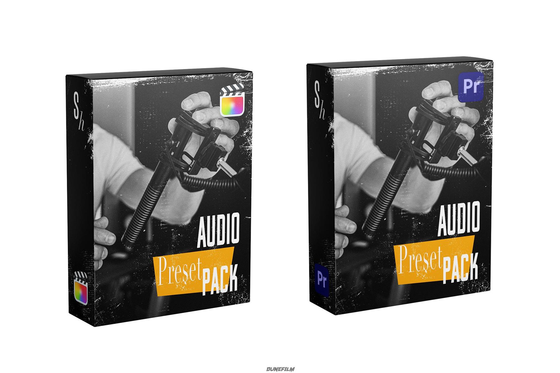 AUDIO PRESET PACK FOR PREMIERE PRO & FCPX 音频预设包 – DUNEFILM