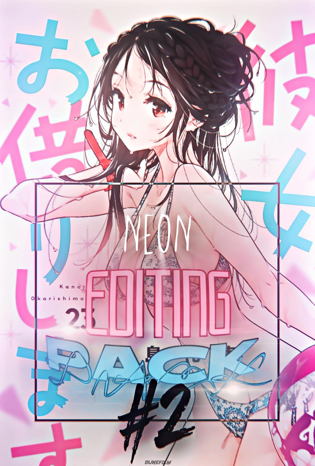 payhip - NEON EDITING PACK 1 和 pack 2 霓虹灯视频编辑包 AE预设、粒子、文本动画