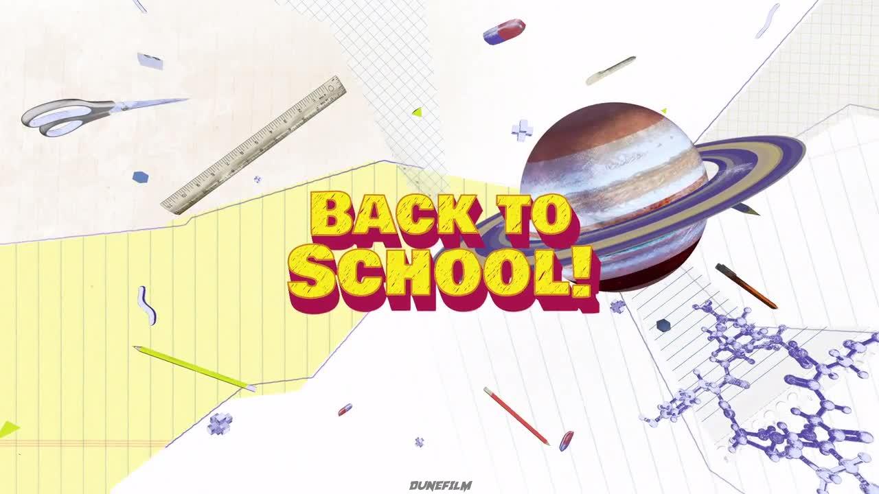 Back To School Promo 青春活力校园风格AE模板 – DUNEFILM