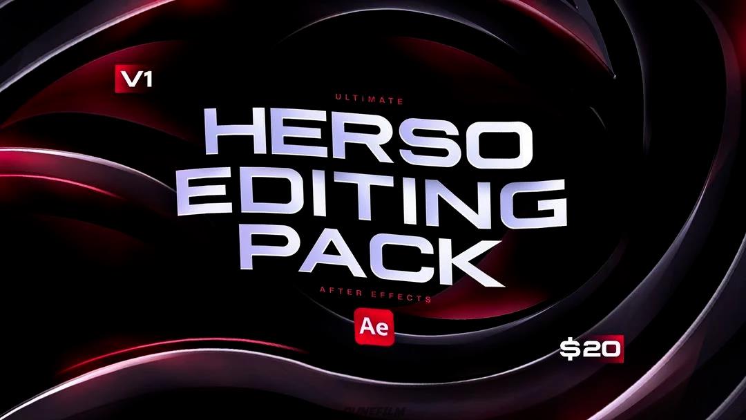 Herso´s EDITING PACK! 视频编辑包 AE项目文件、音效、叠加、预设 – DUNEFILM