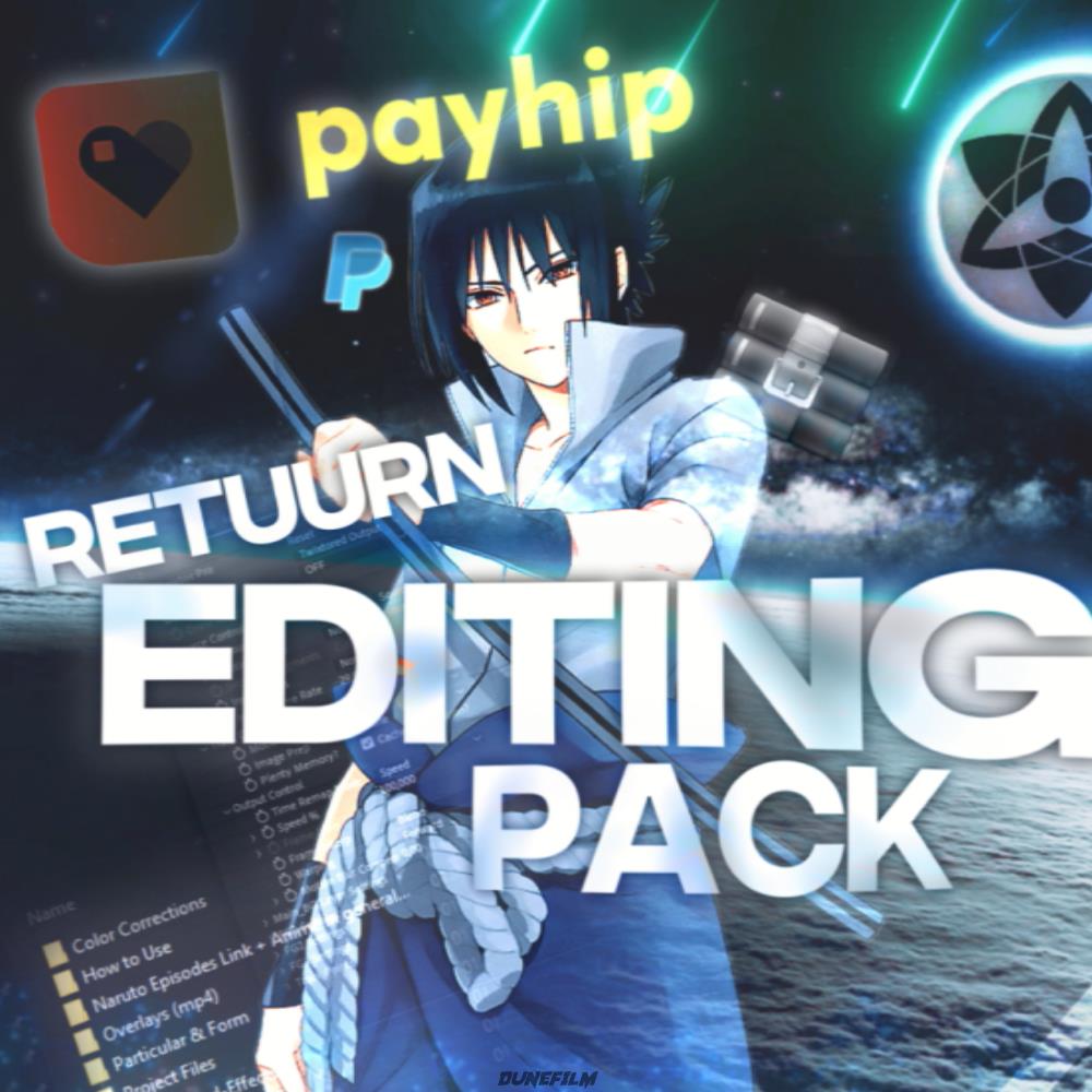 Retuurn´s Editing Pack 视频动画编辑包 AE项目文件 音效 预设 LUT – DUNEFILM