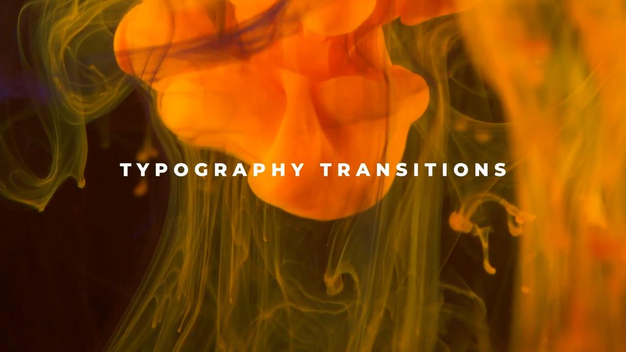 Typography Transitions 排版过渡Final Cut Pro X 文本和形状 – DUNEFILM