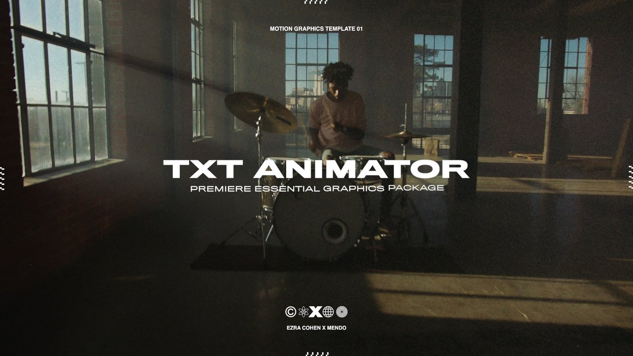 TXT ANIMATOR 文本动画图形mogrt – DUNEFILM