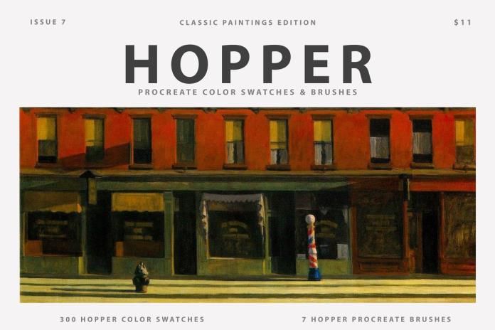 Hopper\’s Art Procreate 刷子 – DUNEFILM