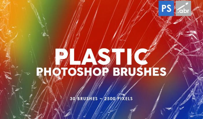 30个塑料 Photoshop 图章画笔 – DUNEFILM