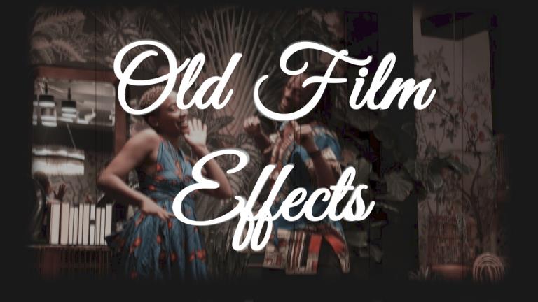 FCPX模板 – Old Film Effects 复古老胶片电影放映机效果 Final Cut Pro – DUNEFILM