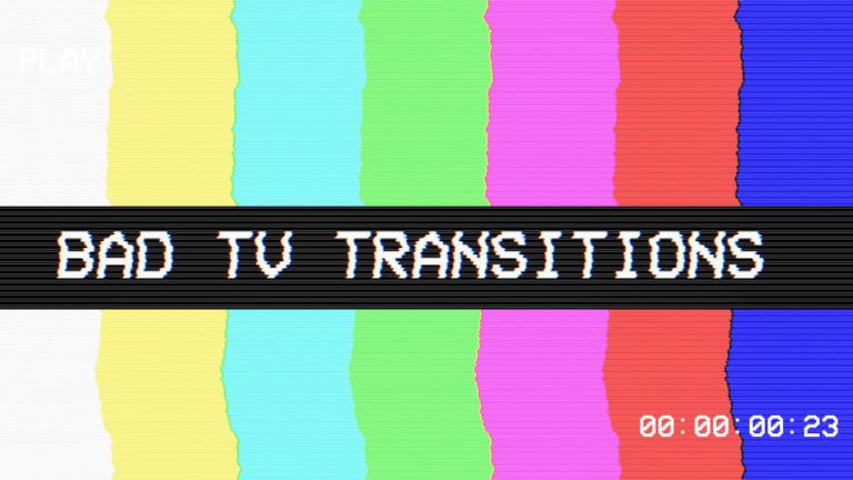 Bad Tv Transitions FCPX 复古感VHS 电视故障转场 – DUNEFILM