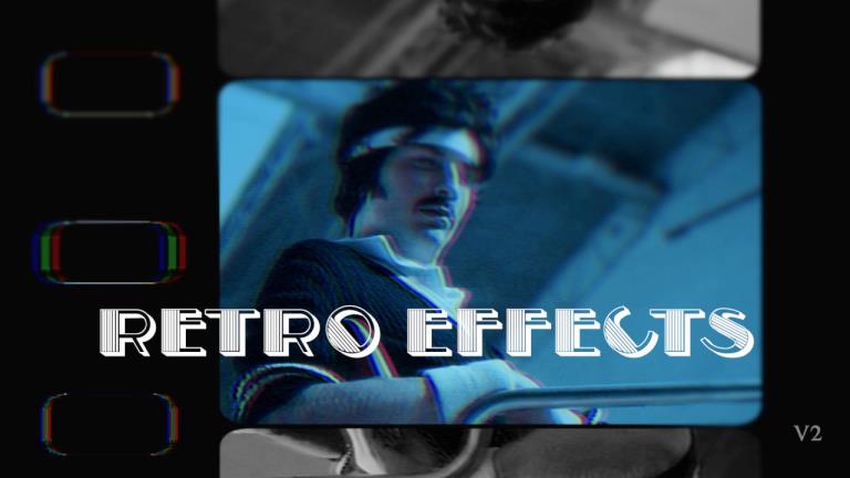 Retro Effects V2 Final Cut Pro X 10种复古视频效果 – DUNEFILM