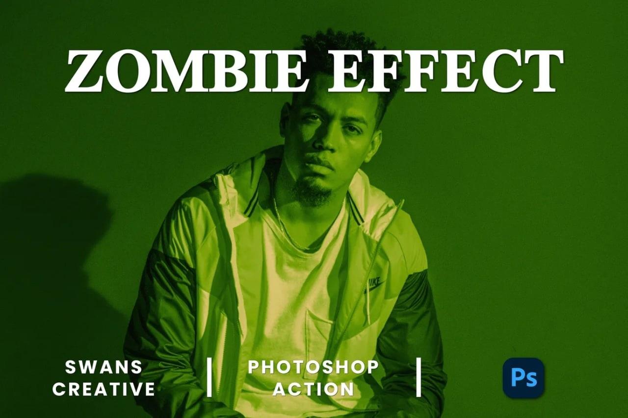 Zombie Effect Photoshop 动作 – DUNEFILM