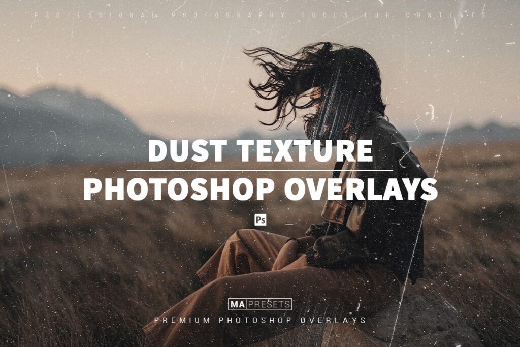 摄影后期 – Dust Texture Overlays 100张逼真复古灰尘纹理叠加 – DUNEFILM