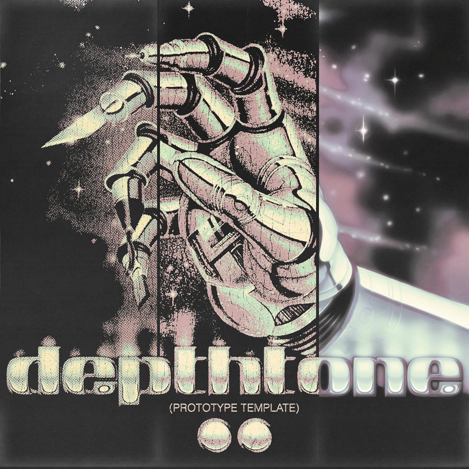 DEPTHTONE® Template 复古效果PHOTOSHOP AI – DUNEFILM