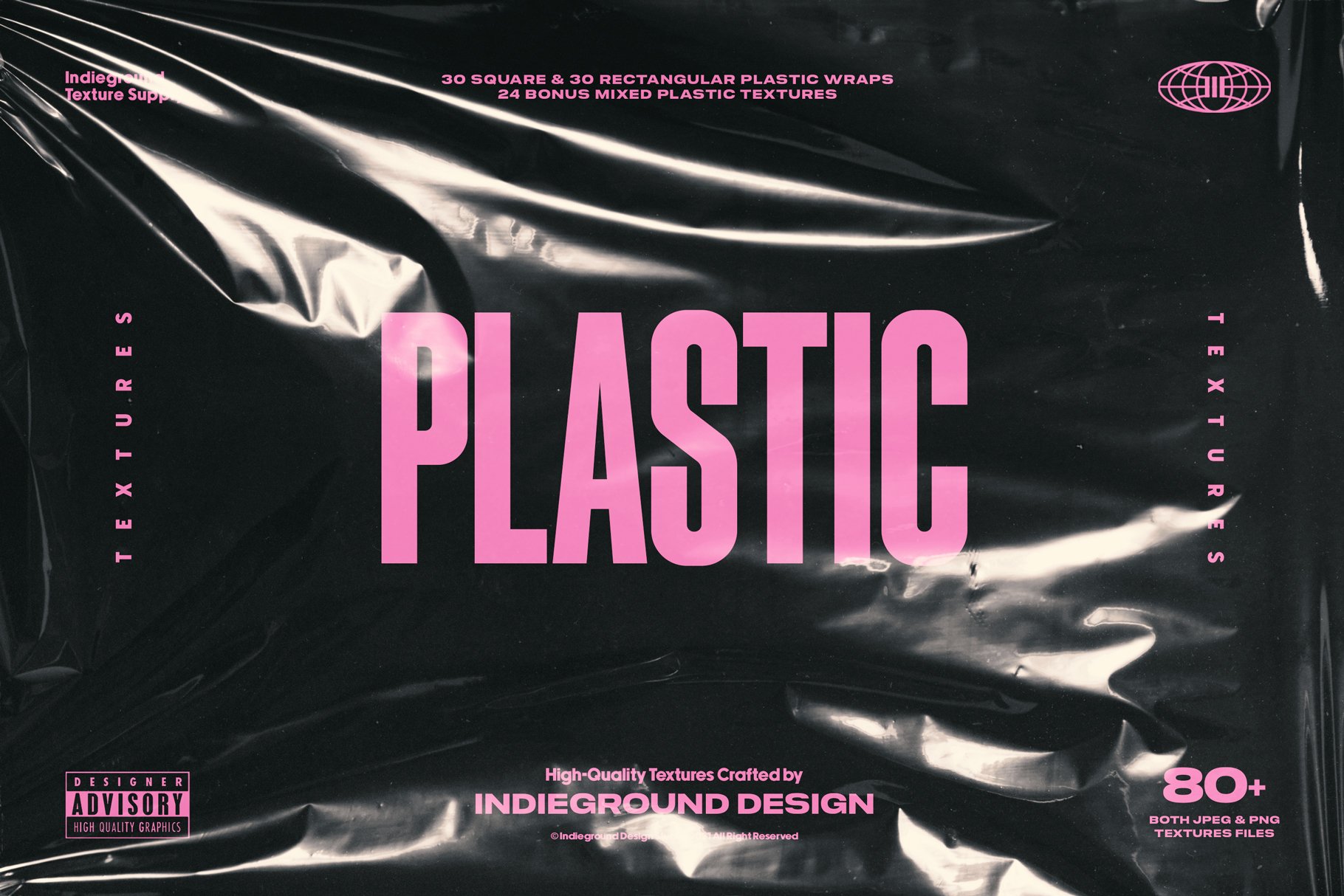 Indieground – Plastic Textures 超80种高品质塑料纹理 – DUNEFILM