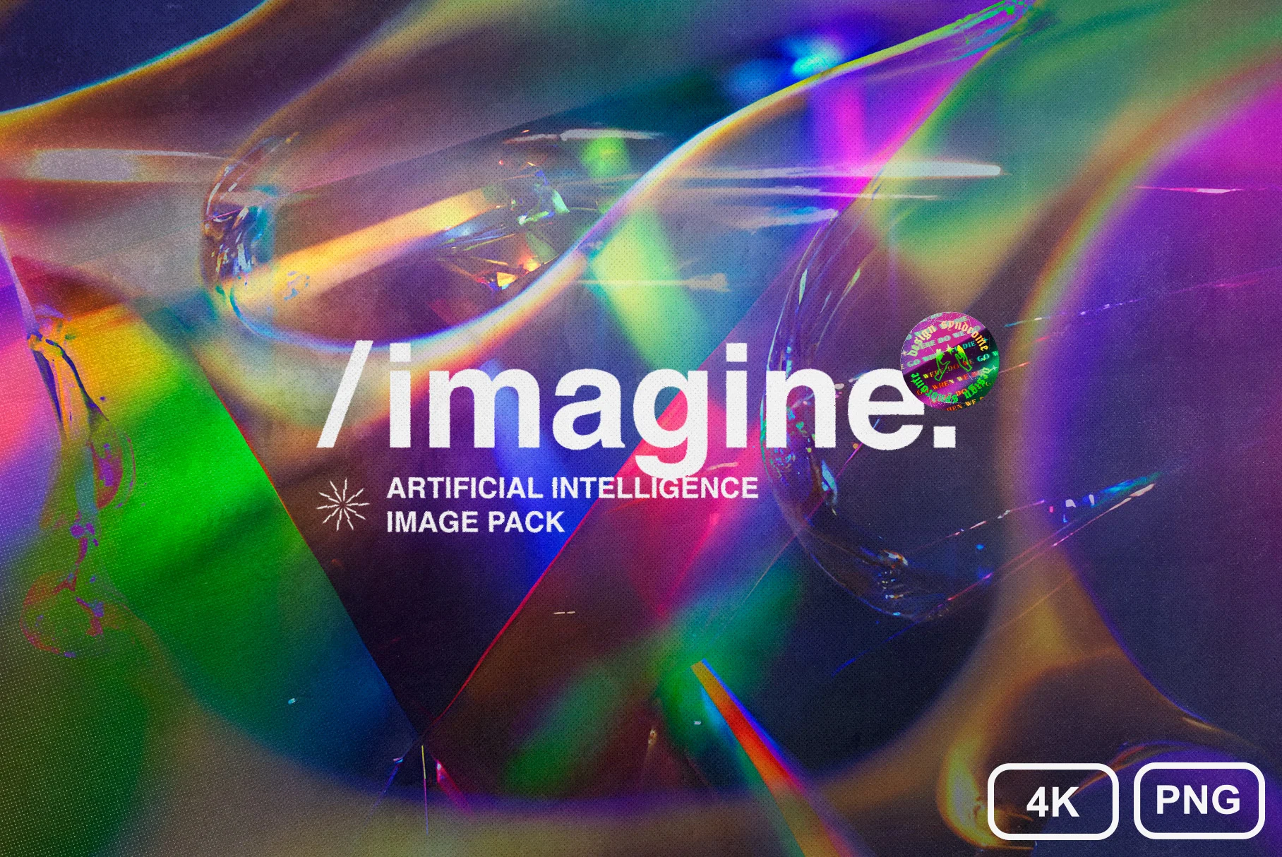 Design Syndrome – Imagine Abstract image Pack 100多张高质量 梦幻未来主义和迷幻 抽象图像包