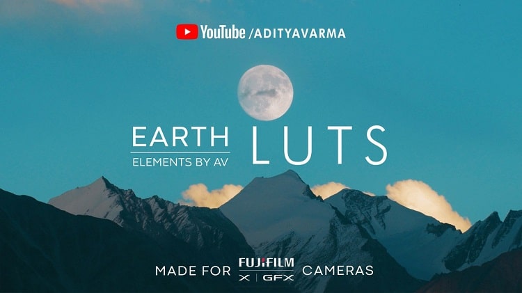 Earth LUTS 适用于FUJIFILM X & GFX CANON CINEMA SONY相机的 Earth LUT包 – Adityavarma – DUNEFILM