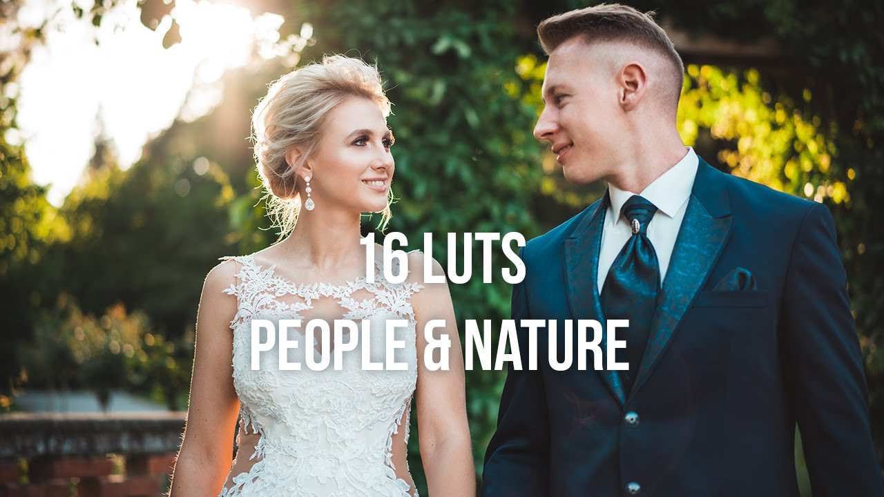 People & Nature LUTs 16个人像和婚礼与自然电影LUT包 – DUNEFILM