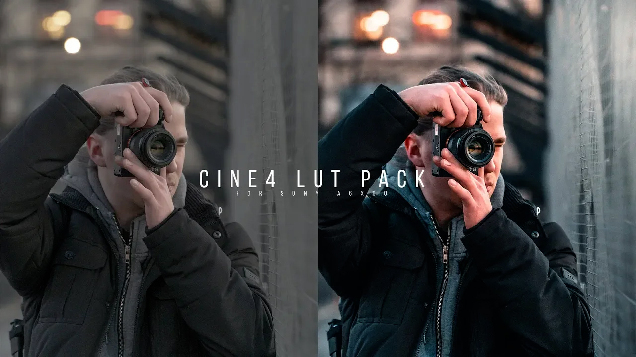 15种复古索尼LUT 褪色/蓝绿色和橙色/黑白 15 CINE LUTS FOR SONY My Cine4 Lut Pack – DUNEFILM