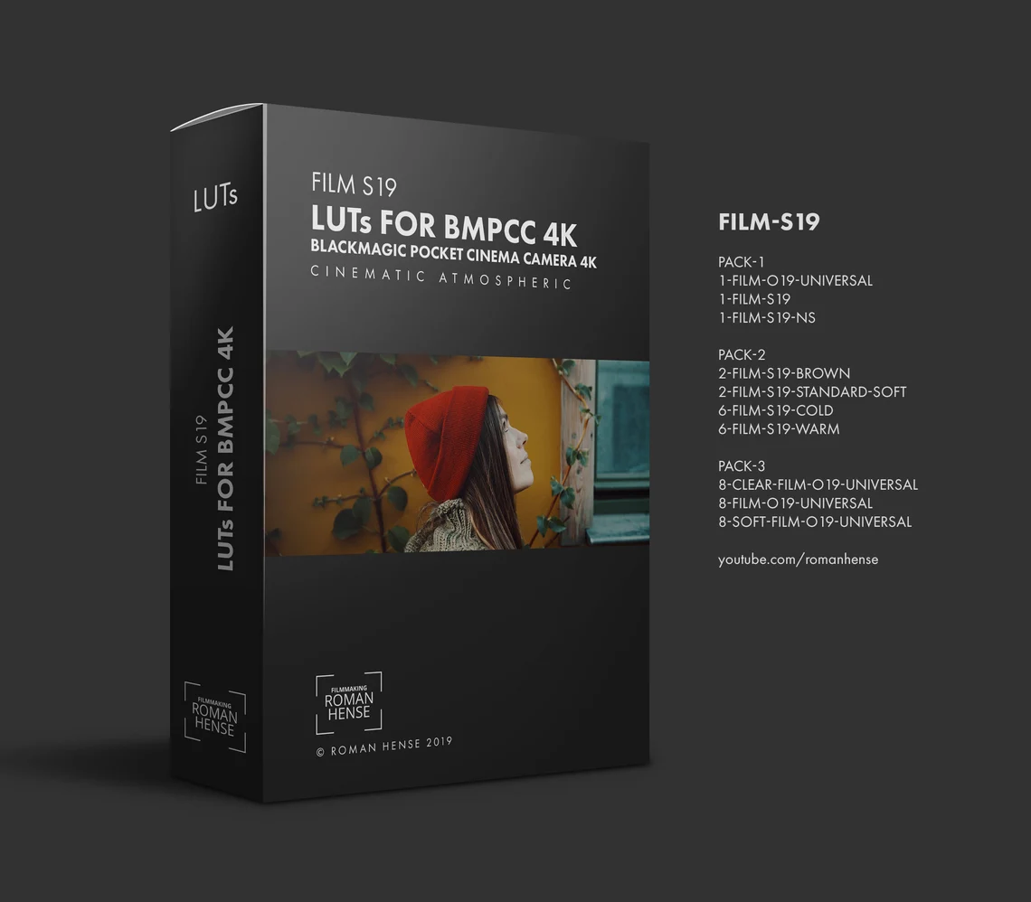 BMPCC 4k FILM-S19 复古电影人像LUT绿色植物自然外观 – DUNEFILM