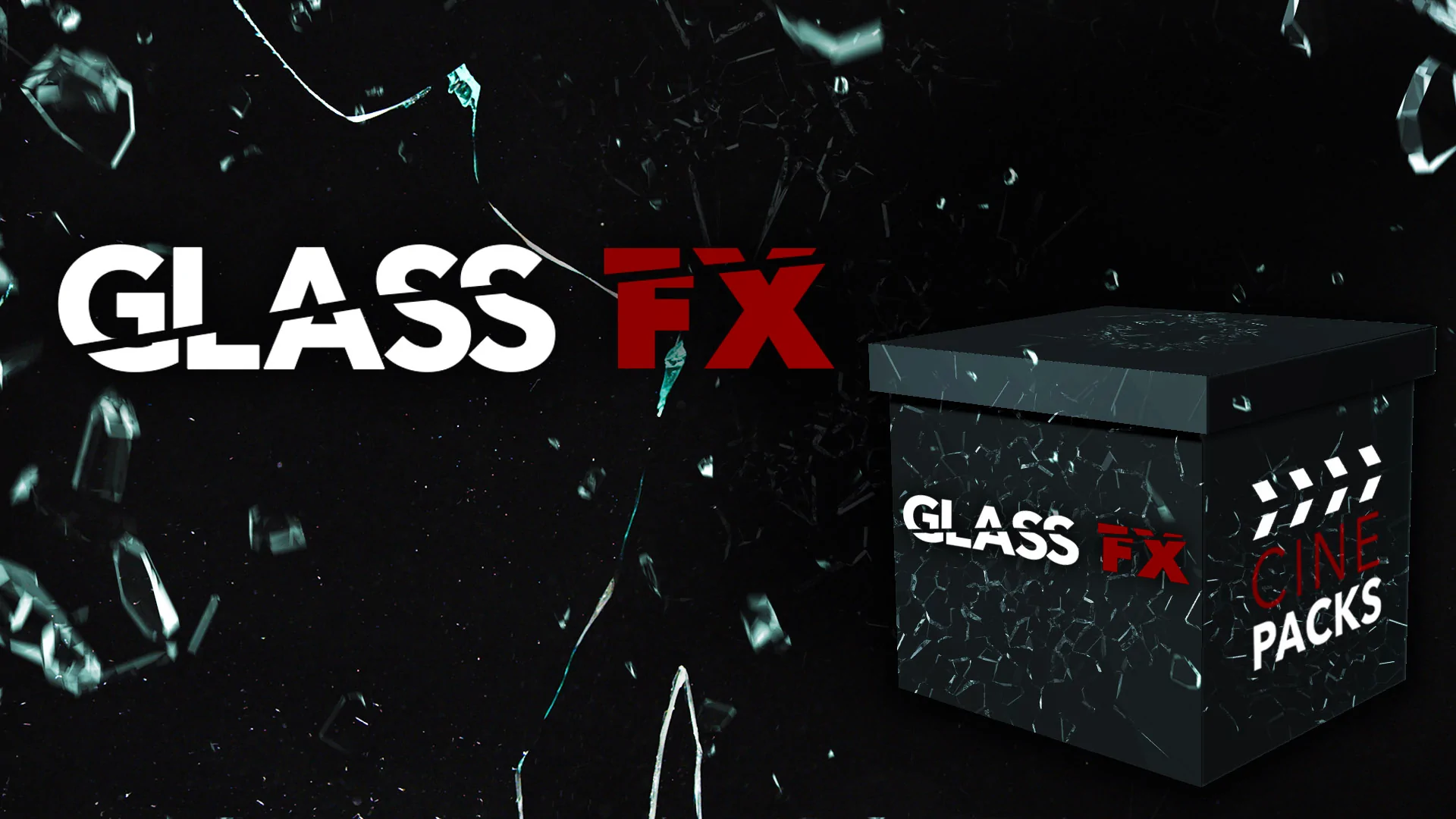 CinePacks Glass FX 30种高质量4K玻璃碎裂冲击和玻璃破碎音效 – DUNEFILM