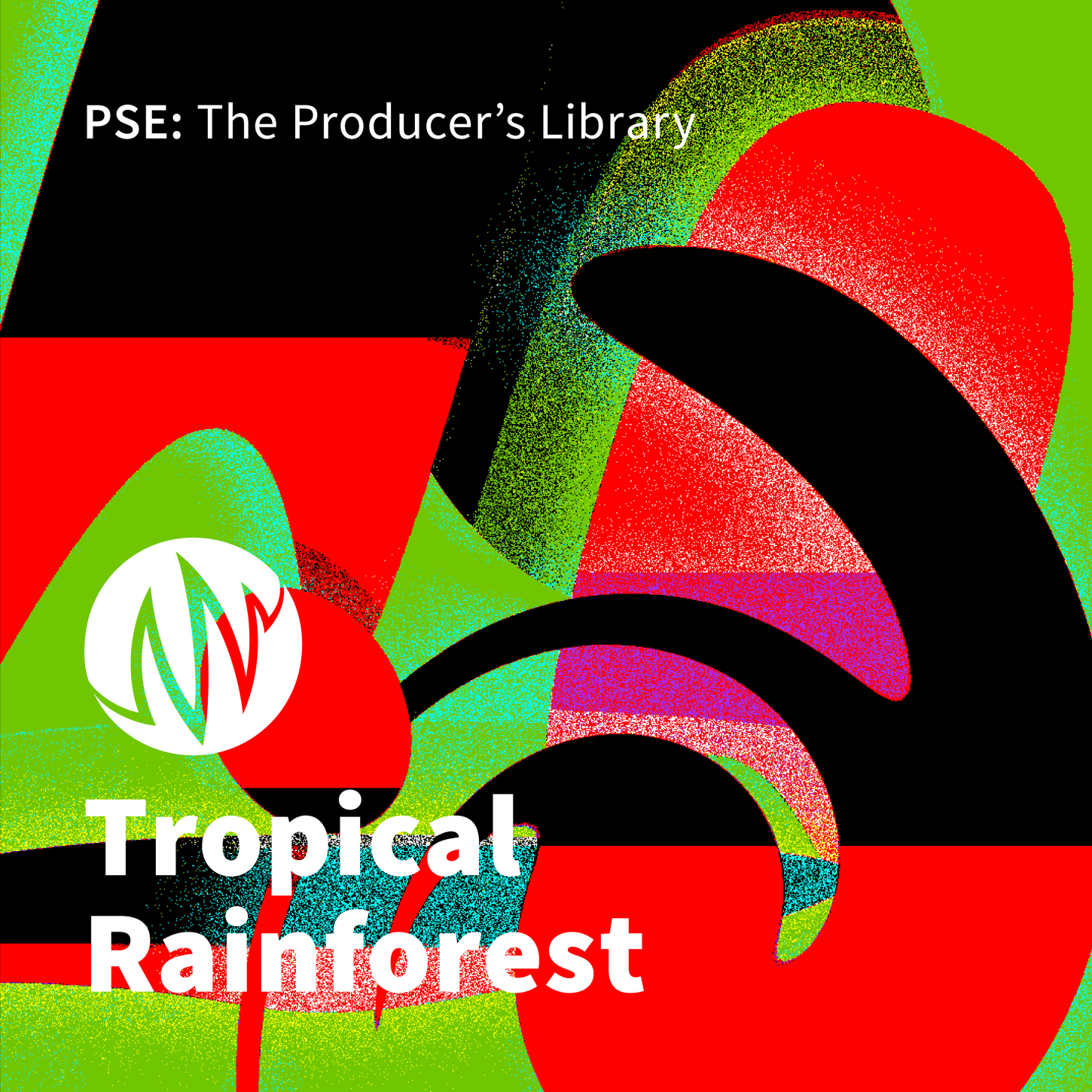 PSE The Producer’s Library Tropical Rainforest WAV 热带雨林动物声音的集合降雨、蛙声昆虫嗡嗡声 – DUNEFILM