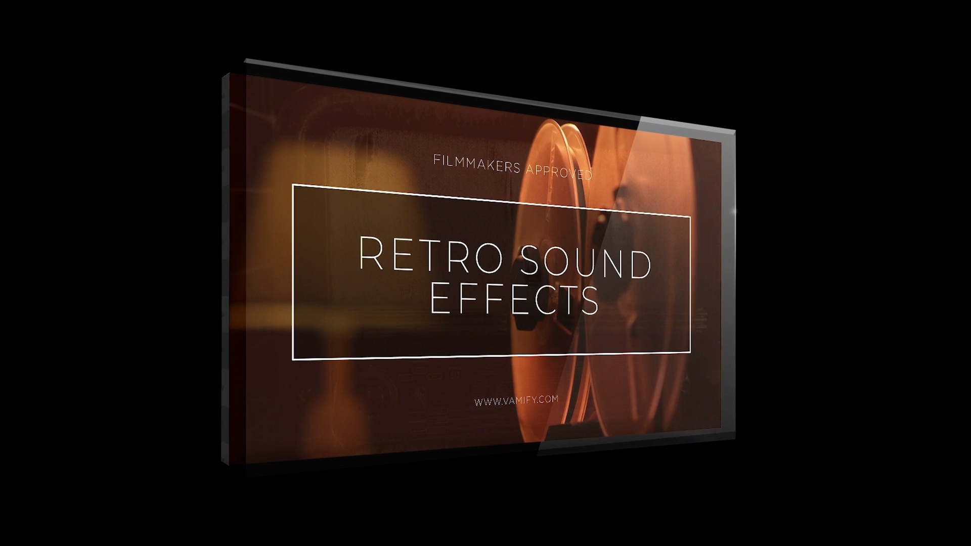 Vamify - Retro Sound Effects 150多种复古VHS、收音机、胶片相机、磁带、录音、黑胶唱片机等声音 MP3 WAV音效