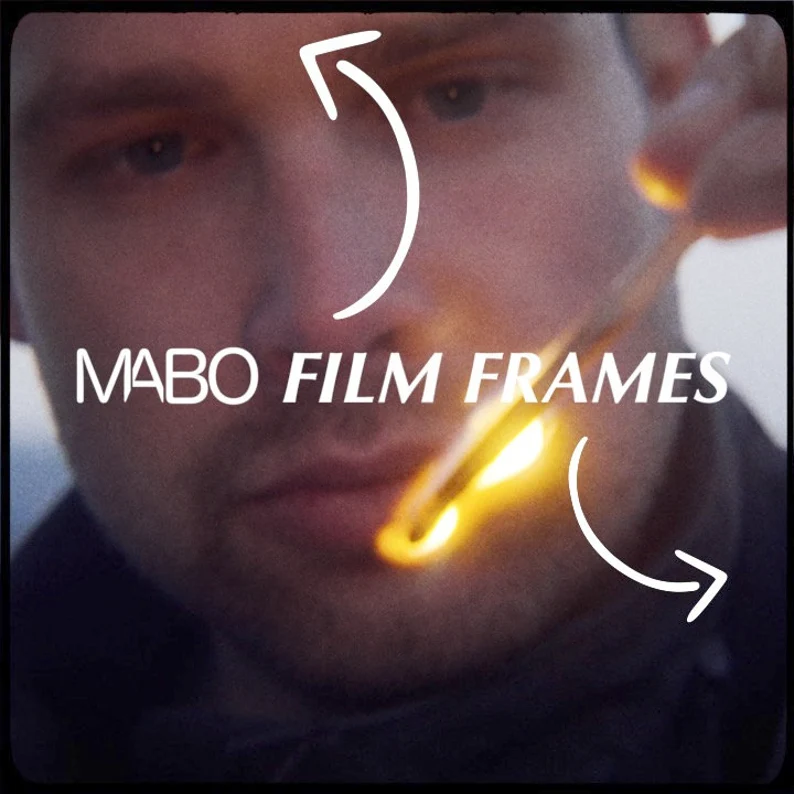 MABO 复古边框外观胶片相框、胶片颗粒、音效和漏光过渡 MABO Film Frames + Grain + Lightleaks