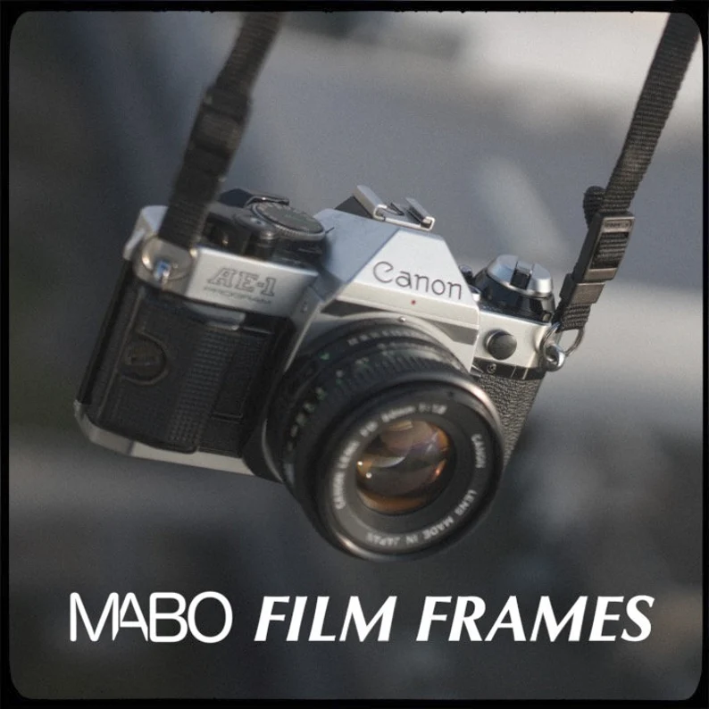 MABO 复古边框外观胶片相框、胶片颗粒、音效和漏光过渡 MABO Film Frames + Grain + Lightleaks