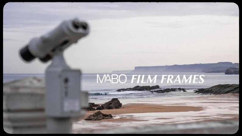 MABO 复古边框外观胶片相框、胶片颗粒、音效和漏光过渡 MABO Film Frames + Grain + Lightleaks