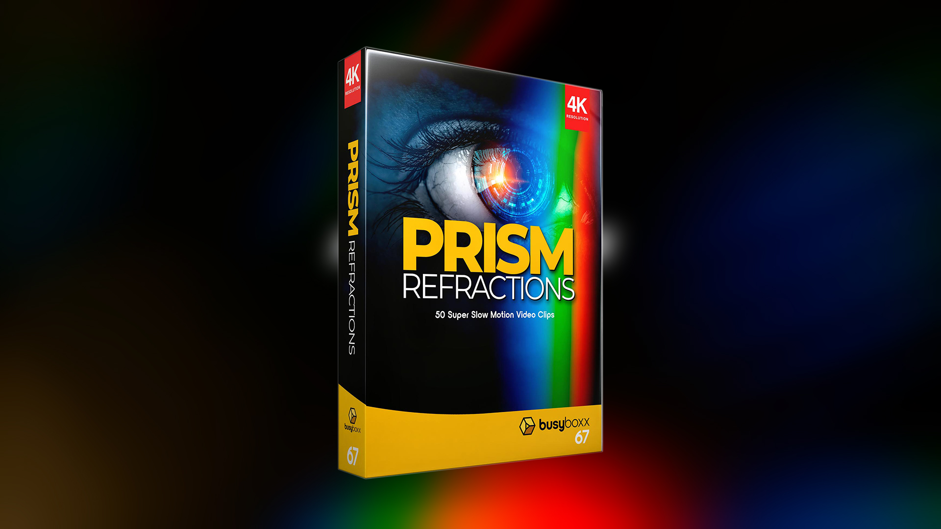 BusyBoxx – V67 Prism Refractions 4K 视频叠加镜头光晕棱镜折射 – DUNEFILM