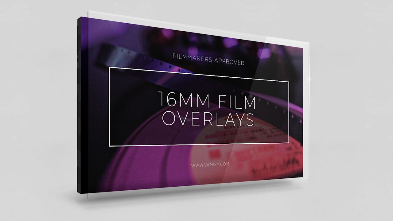 Vamify – 16mm Film Overlays 真正的柯达16mm胶片覆盖、过渡、过渡 – DUNEFILM