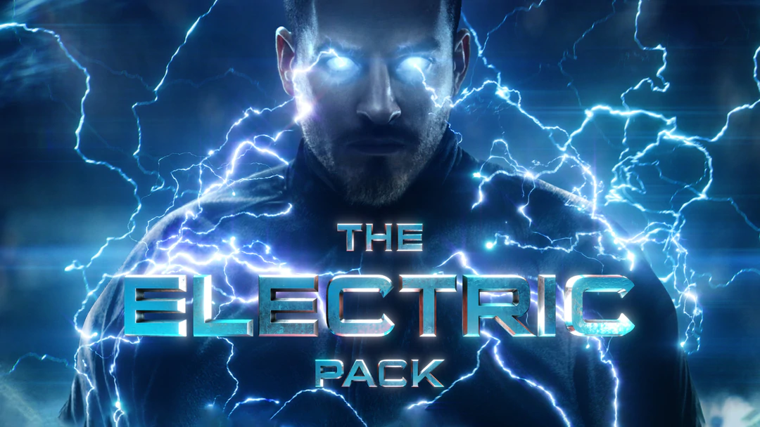 ELECTRIC PACK 260多个视觉特效合成 超能力 魔法 科幻 打雷和闪电效果 – DUNEFILM