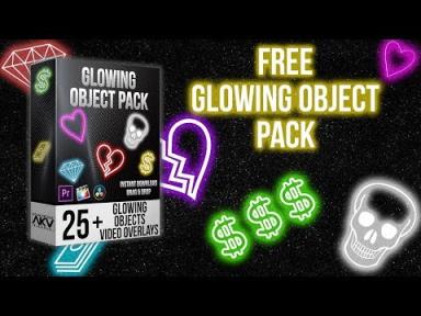 Object Glow Pack 对象视频叠加层发光包 – DUNEFILM