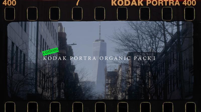 Kodak Portra Organic Pack I 柯达胶卷叠加层MOV格式 – DUNEFILM