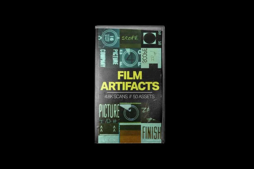 Tropiccolour 复古CRT胶片高分辨率灰尘污垢电影视频素材 FILM ARTIFACTS（4980）沙丘影像中心10